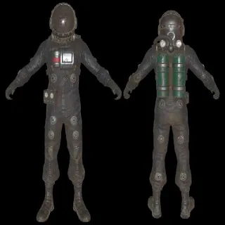 Black Hazmat Suit