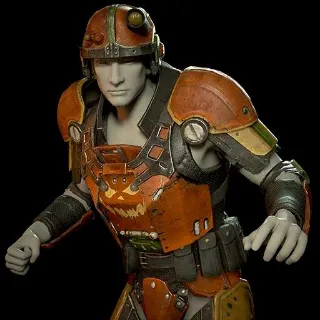 Combat Armor Jack O Lantern Paint Plan