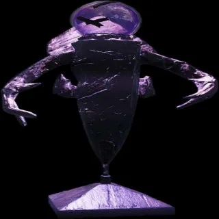 Glowing Flatwoods Monster Lamp