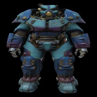 X-01 Power Armor Nuka Cola Quantum Paint