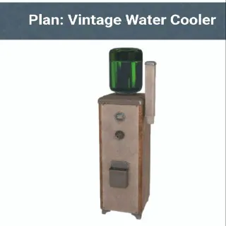 Vintage Water Cooler Plan