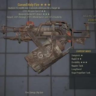 Cursed Holy Fire Vampires