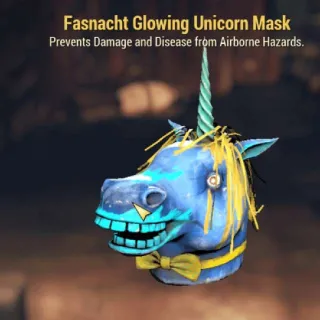 GLOWING UNICORN MASK