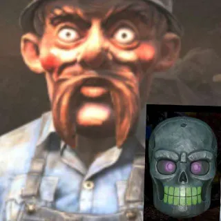 Clean Pitman And Glowing Bonehead