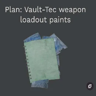 Vault-Tec Weapon Loadout Paints Plan