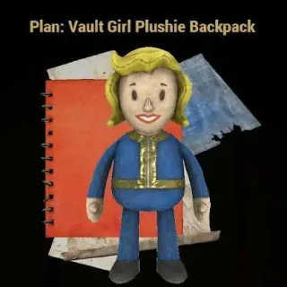 Vault Girl Plushie Backpack Plan