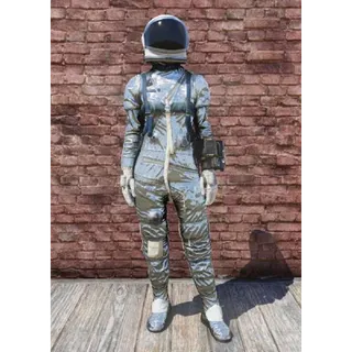 Clean Space Suit W/ Helmet