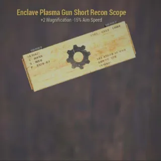 Enclave Plasma Short Recon Scope Mod