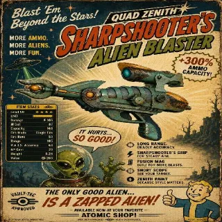 Quad Zenith Alien Blaster
