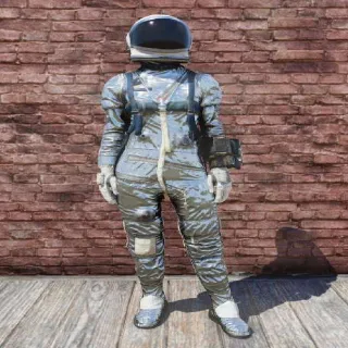 Clean Space Suit W/ Helmet