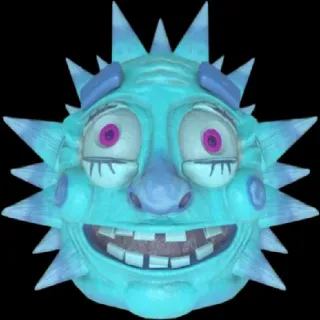 Glowing Sun Mask