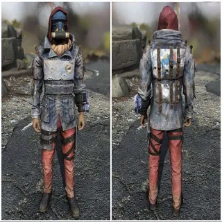 Blue Ridge Caravan Outfit With Mask