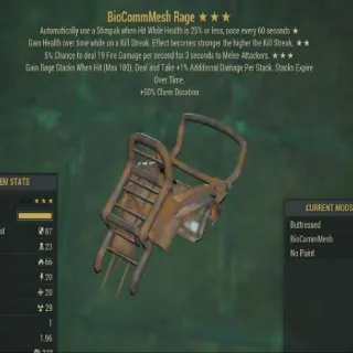 New Rage BioCommMesh Armor Chest Piece