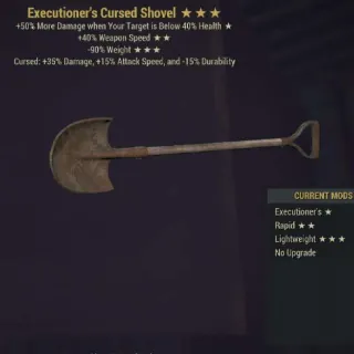 Cursed Executioners Shovel