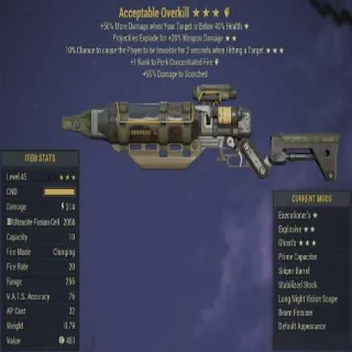 Acceptable Overkill