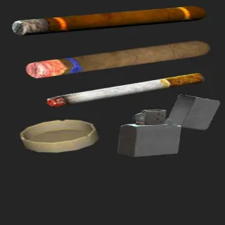 Lit Ciggerete Bundle Displayable