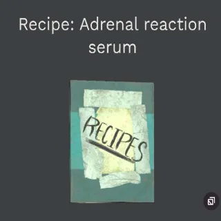 Adrenal Reaction Serum Recipe