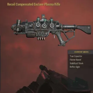 Enclave Flamer Plasma Rifle