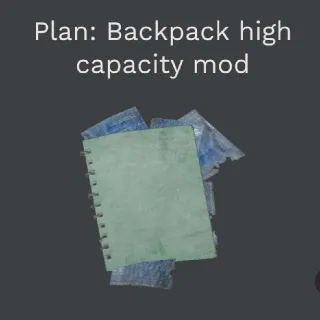5 High Capacity Backpack Mod
