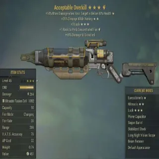 Acceptable Overkill