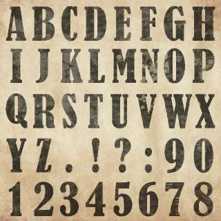 Small Letters Set Plan