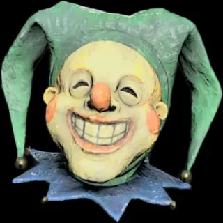 Glowing Buffoon Mask