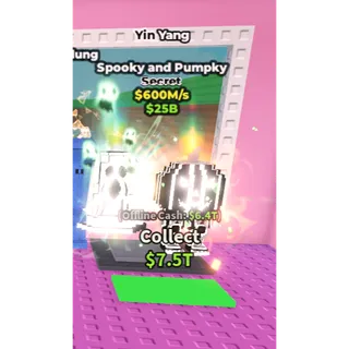 spooky and pumpky ying yang