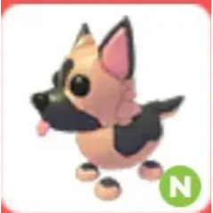 Neon German Shepherd