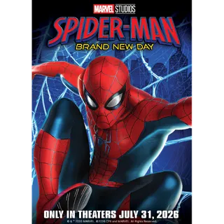Spider-Man Brand New Day $15 Fandango Movie Ticket Promo Code