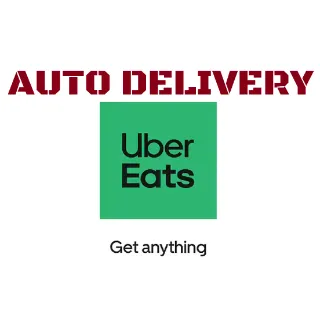 $50.00 USD Uber / Uber Eats Gift Card - Auto Delivery