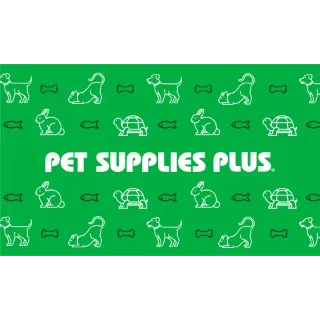 $5.00 USD Pet Supplies Plus