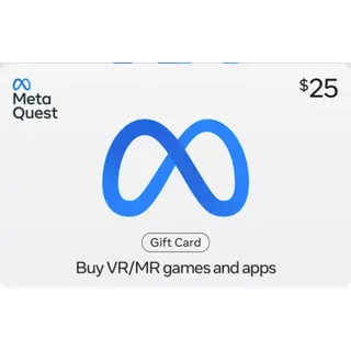 $25.00 USD Meta Quest