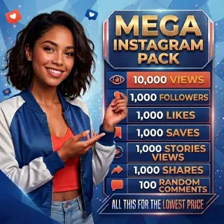 Premium Total Upgrade: Instagram Followers Likes Views Shares Saves Comments