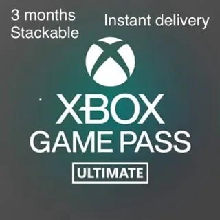 3 Month Xbox Gamepass Ultimate