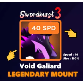 SwordBurst 3 Void Galiard 