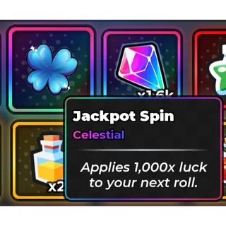100x JackPot spin - Anime dice