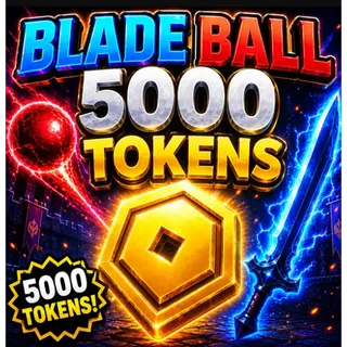 Blade Ball - 5000 Tokens