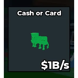 rainbow cash or card 1B/S