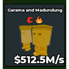 512.5M/S GOLD GARAMA AND MADUNDUNG STEAL A BRAINROT