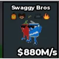 880M/S SWAGGY BROS REINDEER TRAIT