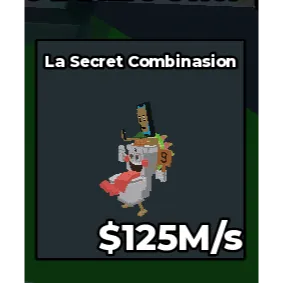 125m/S La Secret combinasion 