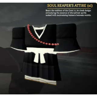 Soul Reaper Attire | Attack On Titan Revolution (AOTR)