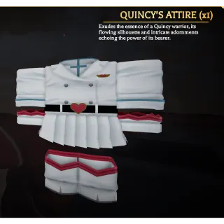 Quincy Attire | Attack On Titan Revolution (AOTR)