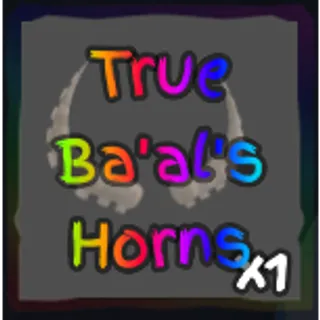 True Baal Horns| Legendary Item | Grand Piece Online | GPO