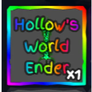 Hollow World Ender| Hollow WE | Legendary Item | Grand Piece Online | GPO