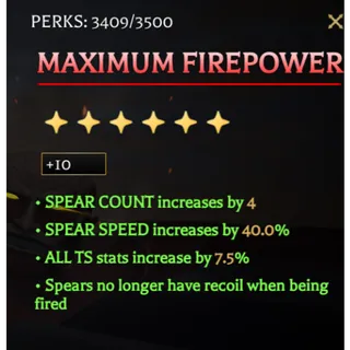 +10 Maximum FirePower Perk| Attack On Titan Revolution (AOTR)