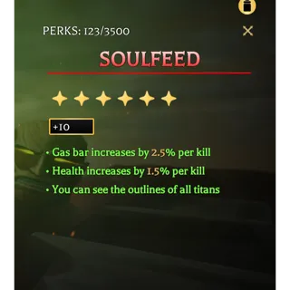 +10 SOULFEED | Attack On Titan Revolution (AOTR)