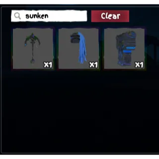 Sunken Set | Sunken Helmet | Sunken Anchor | Sunken Armor |Grand Piece Online (GPO)