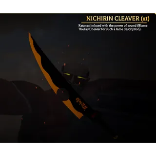 Nichirin Cleaver | Attack On Titan Revolution (AOTR)