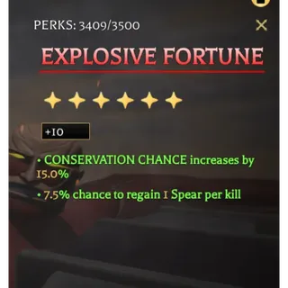 +10 Explosive Fortune Perk | Attack On Titan Revolution (AOTR)